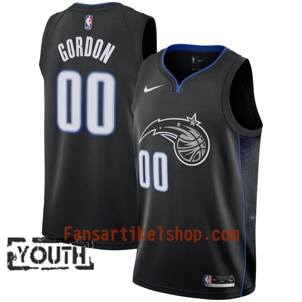 Orlando Magic Trikot Aaron Gordon 00 2018-19 Nike City Edition Schwarz Swingman - Kinder Orlando Magic Trikot Aaron Gordon 00 2018-19 Nike City Edition Schwarz Swingman - Kinder